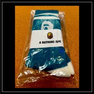 Authentic - BABE A Bathing Ape  Crew Socks 🔥 Colorway